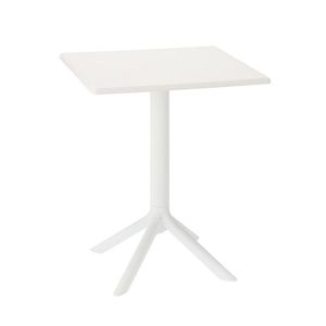 Garden Line Zahradní stolek Fintro 60 cm bílý obraz