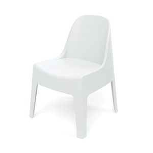 Prosperplast Zahradní židle MILANES 58x60x73, 5 cm bílá obraz