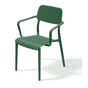 Prosperplast Zahradní židle Rimos 57 cm s područkami zelená obraz