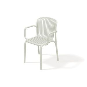 Prosperplast Zahradní židle s područkami BRENES 57, 5x53x82, 5 cm béžová obraz