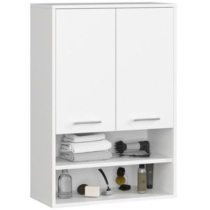 Ak furniture Závěsná koupelnová skříňka Fin W64 2D 64 cm bílá obraz