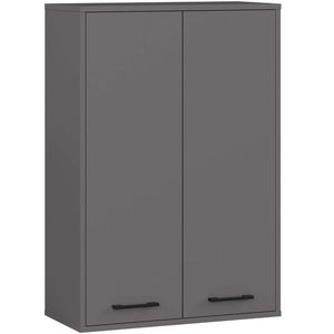 Ak furniture Závěsná koupelnová skříňka Fin W64 64 cm grafit obraz