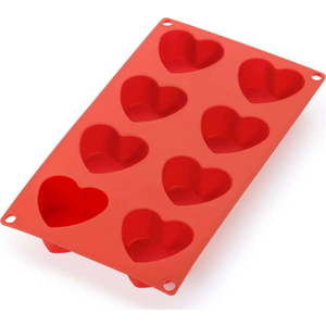 Silikonová forma na pečení 17, 5x30 cm Heart – Lékué obraz