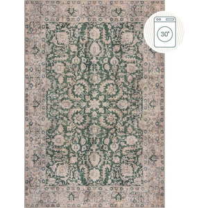 Zelený pratelný koberec 115x170 cm Beau Floral – Flair Rugs obraz