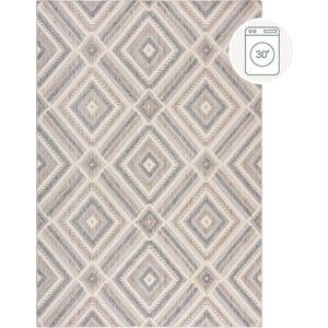 Šedobéžový pratelný koberec 116x170 cm Beckett – Flair Rugs obraz