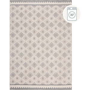 Šedobéžový pratelný koberec 194x290 cm Graysen – Flair Rugs obraz
