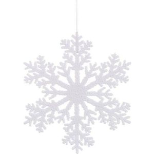 Plastová závěsná vánoční dekorace 25 cm Snowflake – Casa Selección obraz