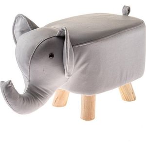Světle šedá dětská stolička Elephant – Dakls obraz