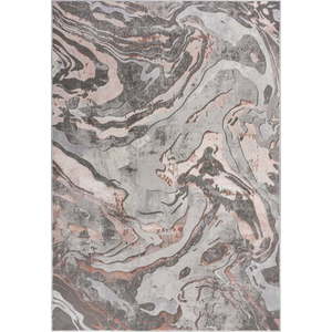 Šedo-béžový koberec 120x170 cm Marbled – Flair Rugs obraz