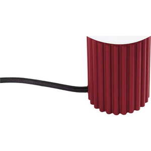 Vínová stolní lampa se skleněným stínidlem (výška 19 cm) Orbital – Nice Lamps obraz