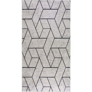 Světle šedý pratelný koberec 160x230 cm – Vitaus obraz