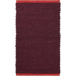 Vínový jutový koberec 50x80 cm Notes – Mette Ditmer Denmark obraz
