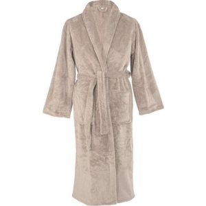 Taupe župan z mikroplyše velikost L/XL Pippa – Tiseco Home Studio obraz
