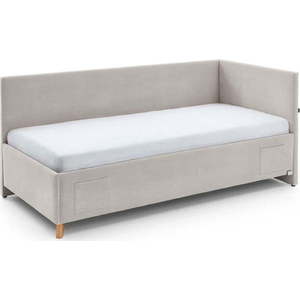 Béžová rohová dětská postel s úložným prostorem 90x200 cm Cool – Meise Möbel obraz