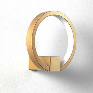 Nástěnné svítidlo ve zlaté barvě Tomasucci Ring, ø 15 cm obraz