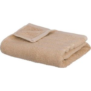 Béžový froté bavlněný ručník 50x100 cm Simple – Casa Selección obraz