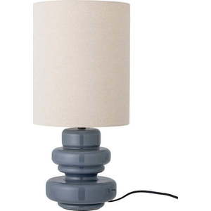 Modrá stolní lampa s textilním stínidlem (výška 51 cm) Fabiola – Bloomingville obraz