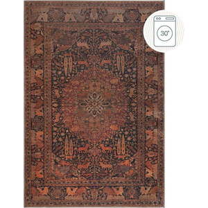 Vínový pratelný koberec 190x290 cm Nico Global – Flair Rugs obraz
