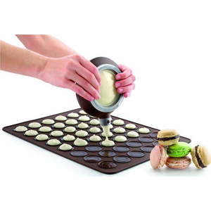 Silikonový set na přípravu makronek 18x31 cm – Lékué obraz