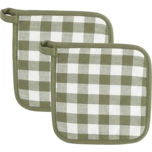 Bavlněné chňapky v sadě 2 ks Gingham – Tiseco Home Studio obraz