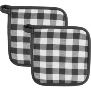Bavlněné chňapky v sadě 2 ks Gingham – Tiseco Home Studio obraz