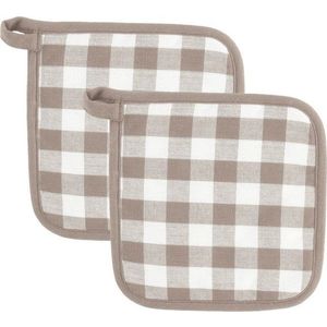 Bavlněné chňapky v sadě 2 ks Gingham – Tiseco Home Studio obraz