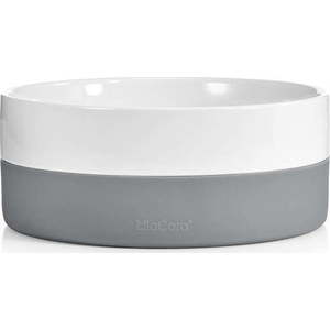 Porcelánová miska pro psa ø 21, 5 cm Coppa Slate M/L – MiaCara obraz