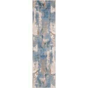 Světle modrý běhoun 80x300 cm Sensi Zashi – FD obraz