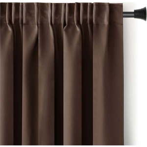 Hnědý zatemňovací termo závěs 140x245 cm Pleat – Restilo obraz