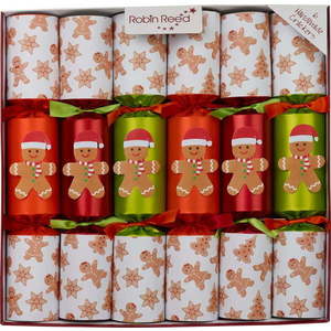 Vánoční crackery v sadě 6 ks Racing Gingerbread – Robin Reed obraz