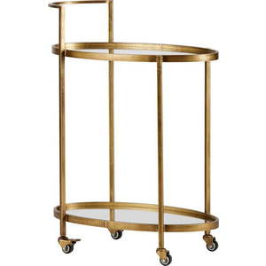 Servírovací stolek na kolečkách 35x67 cm Push – WOOOD obraz