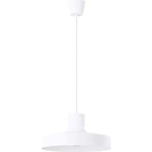 Bílé závěsné svítidlo ø 35 cm Vito – Nice Lamps obraz