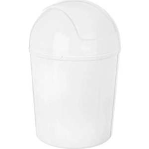 Bílý plastový odpadkový koš 920 ml – Orion obraz