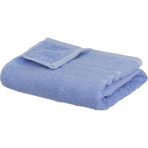 Modrý froté bavlněný ručník 50x100 cm Simple – Casa Selección obraz