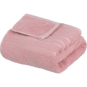 Růžová froté bavlněná osuška 70x140 cm Simple – Casa Selección obraz