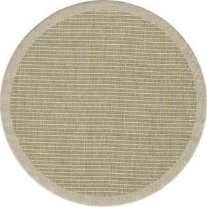Khaki kulatý vnitřní a venkovní koberec ø 160 cm Giza 1410 – Ayyildiz Carpets obraz