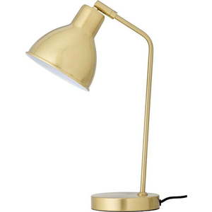 Stolní lampa v mosazné barvě s kovovým stínidlem (výška 29 cm) Catya – Bloomingville obraz