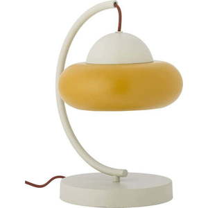 Okrově žlutá/krémová stolní lampa (výška 34, 5 cm) Bubble – Bloomingville obraz