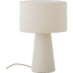 Bílá stolní lampa s textilním stínidlem (výška 30 cm) Emmie – Bloomingville obraz