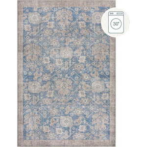 Modrý pratelný koberec 152x230 cm Orelia Global – Flair Rugs obraz