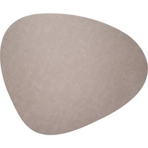 Šedobéžová kůže 92x108 cm Curve XXXL Bull – LIND DNA obraz