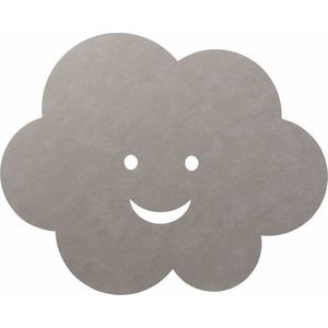 Šedobéžový ručně tkaný dětský koberec z Eko kůže 70x88 cm Cloud XXL Cloud – LIND DNA obraz