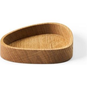 Dekorativní dřevěný úložný box v přírodní barvě 14x12, 5x3 cm Curve S – LIND DNA obraz