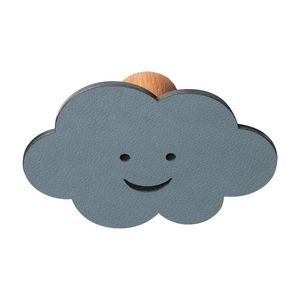 Modrý nástěnný ocelový háček Cloud Dot Nupo – LIND DNA obraz