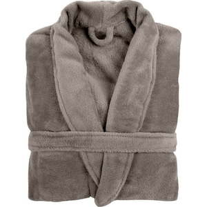 Šedý plyšový župan Tiseco Home Studio Cozy, L/XL obraz