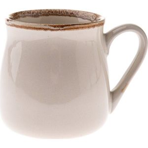 Krémový hrnek z kameniny 560 ml Tone – Dakls obraz