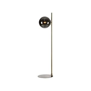 Černá stojací lampa Markslöjd Dione, výška 134, 5 cm obraz