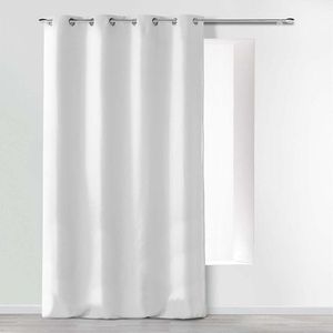 Bílý závěs z mikrovlákna 140x280 cm Absolu – douceur d'intérieur obraz