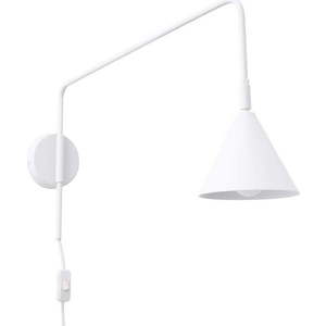 Bílé nástěnné svítidlo do zásuvky Zylo – Nice Lamps obraz