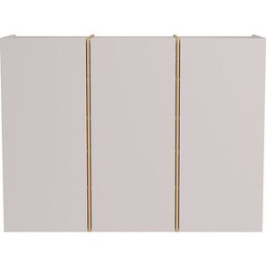 Krémová předsíňová skříňka 138x103x38 cm Libbiano – Germania obraz